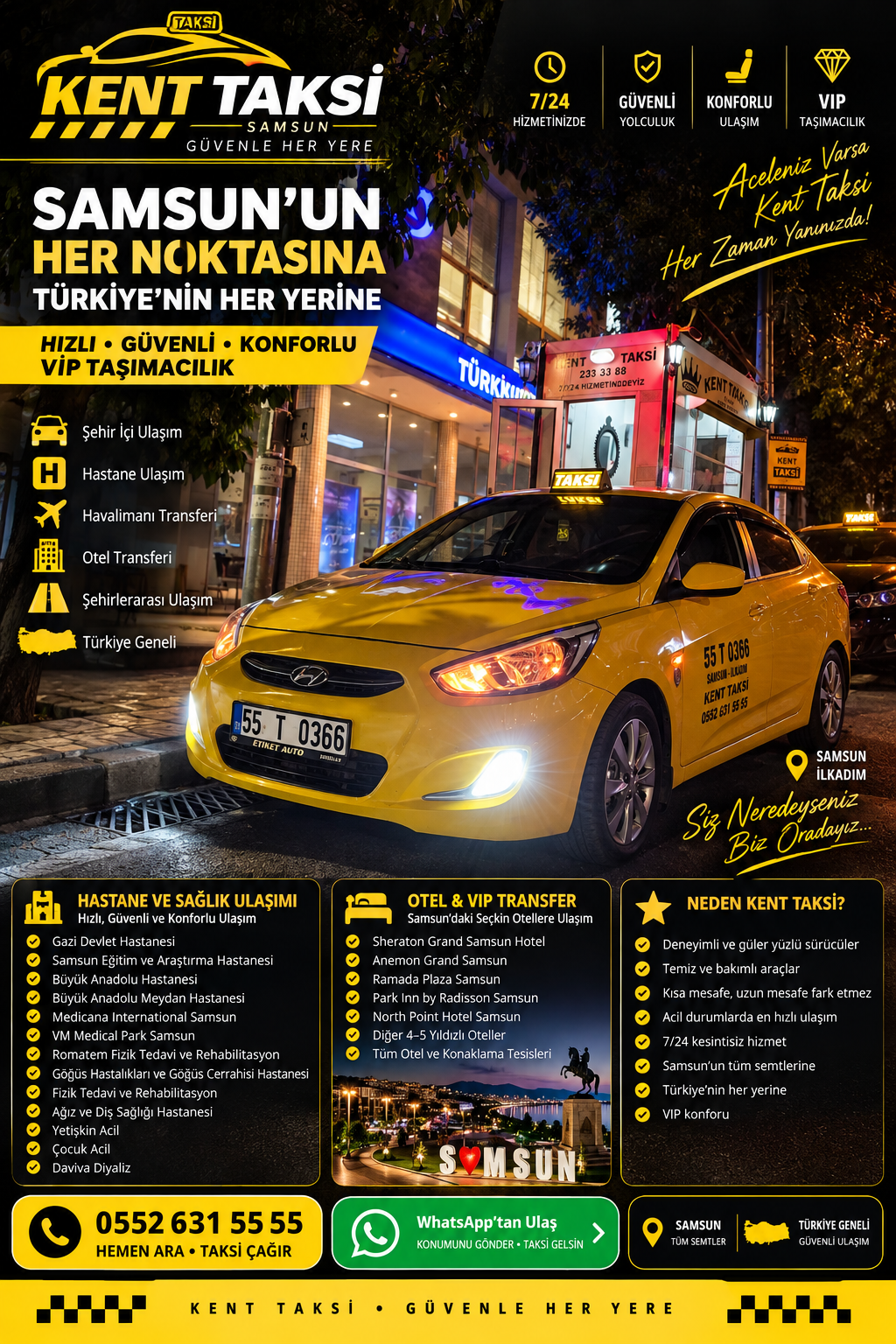 Kent Taksi premium tanıtım görseli